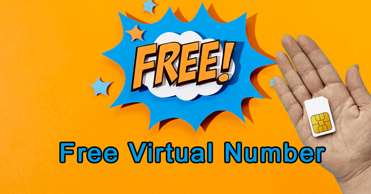 free virtual number message
