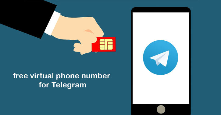 Free virtual phone number for Telegram