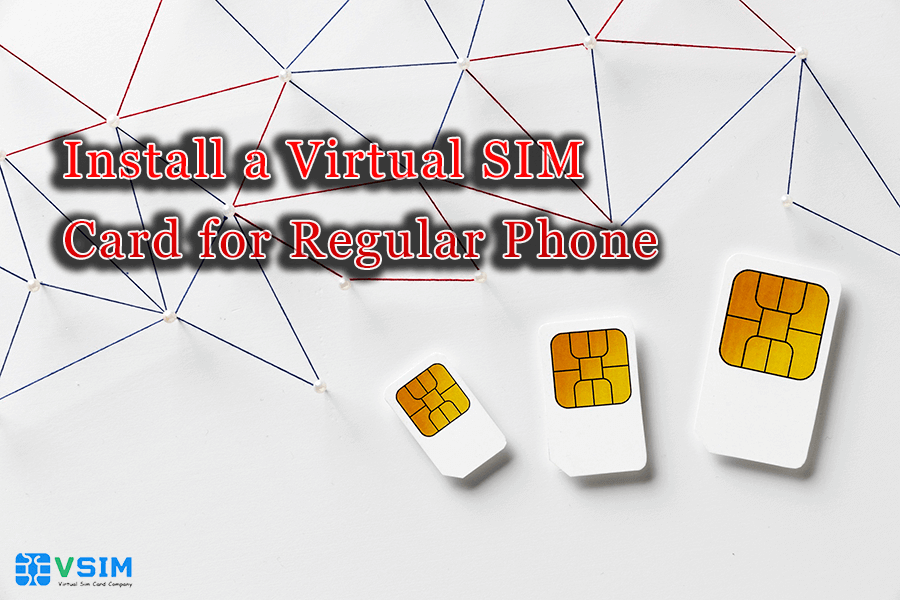 how to install a virtual SIM card